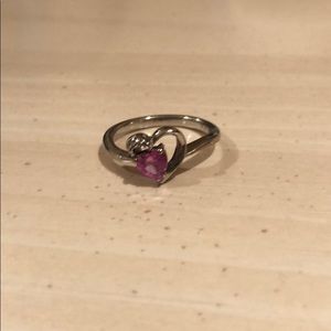 Silver ring from Kay jewelers